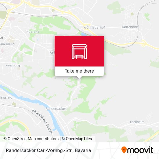 Randersacker Carl-Vornbg.-Str. map