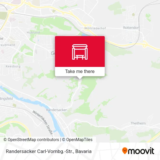 Карта Randersacker Carl-Vornbg.-Str.