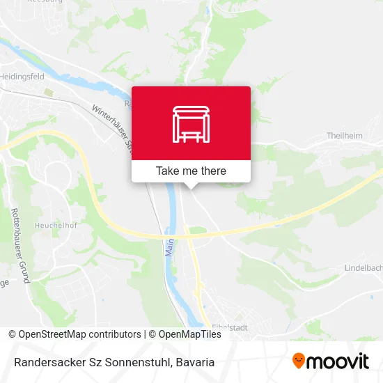 Карта Randersacker Sz Sonnenstuhl