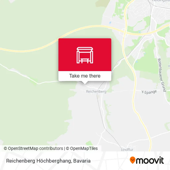 Карта Reichenberg Höchberghang