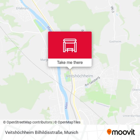 Veitshöchheim Bilhildisstraße map