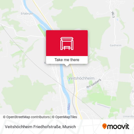 Veitshöchheim Friedhofstraße map