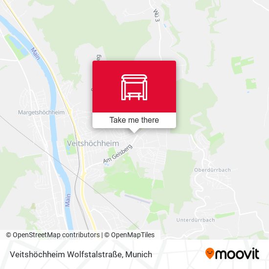 Veitshöchheim Wolfstalstraße map