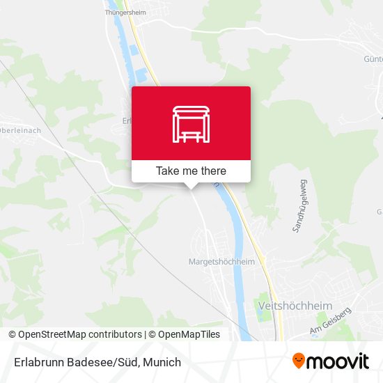 Erlabrunn Badesee/Süd map