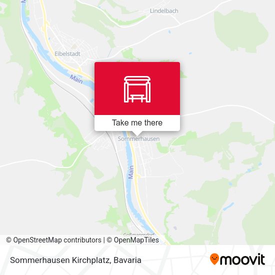 Sommerhausen Kirchplatz map