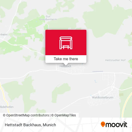 Карта Hettstadt Backhaus