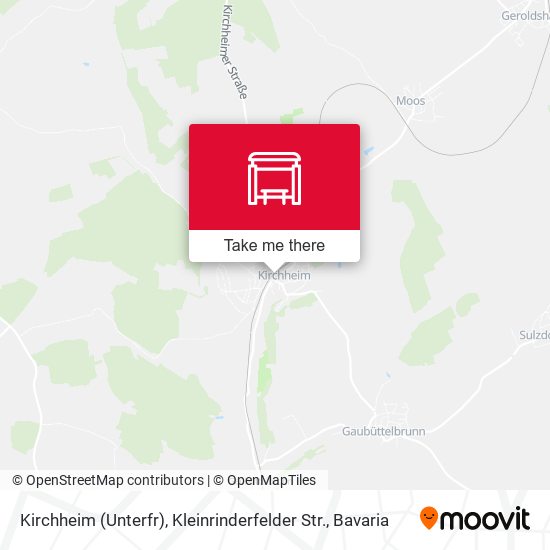 Kirchheim (Unterfr), Kleinrinderfelder Str. map