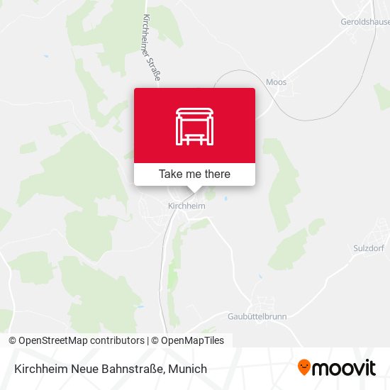 Kirchheim Neue Bahnstraße map