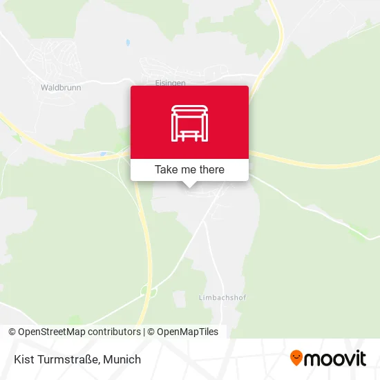 Карта Kist Turmstraße