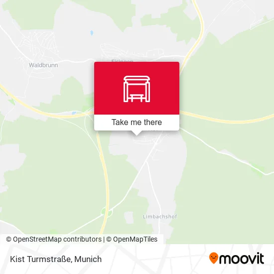 Карта Kist Turmstraße