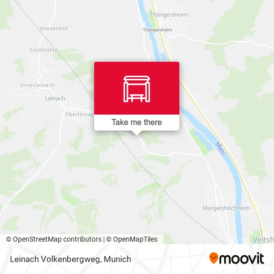 Карта Leinach Volkenbergweg
