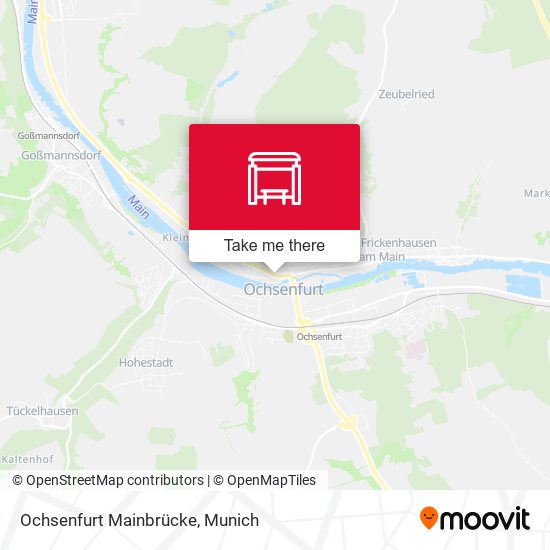 Ochsenfurt Mainbrücke map