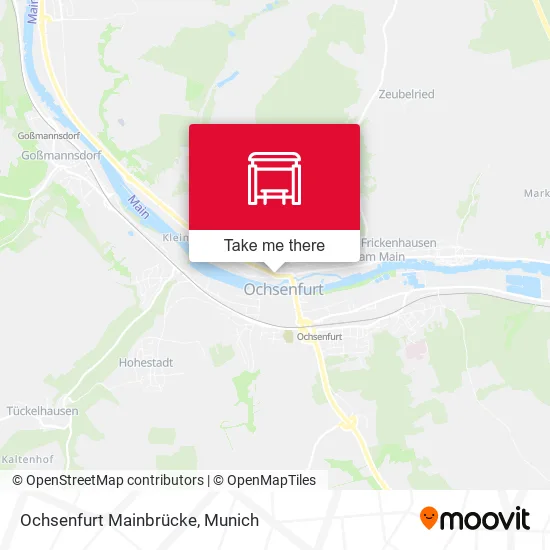 Карта Ochsenfurt Mainbrücke