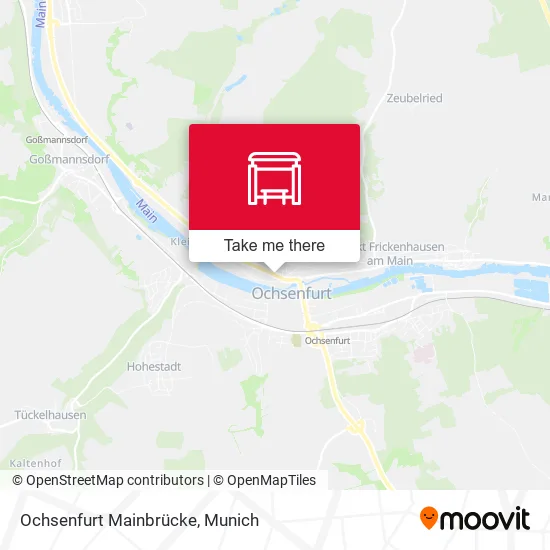 Карта Ochsenfurt Mainbrücke