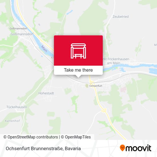Ochsenfurt Brunnenstraße map