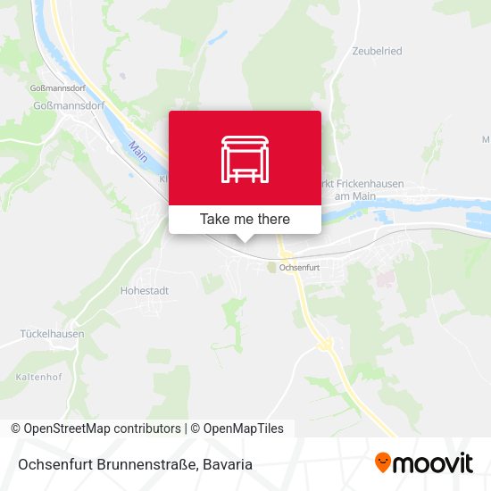 Ochsenfurt Brunnenstraße map