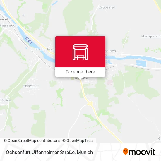 Карта Ochsenfurt Uffenheimer Straße