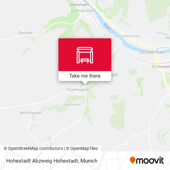 Карта Hohestadt Abzweig Hohestadt