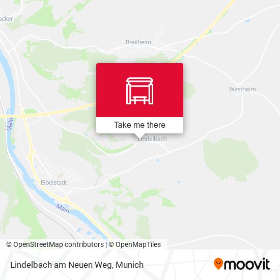 Lindelbach am Neuen Weg map