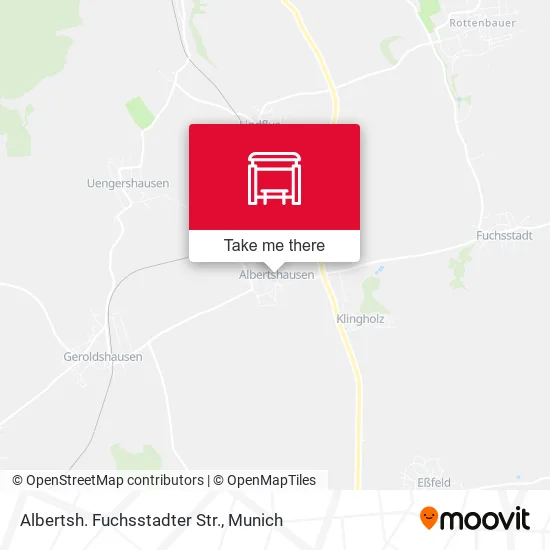 Карта Albertsh. Fuchsstadter Str.