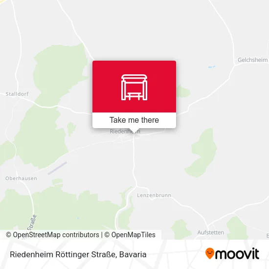 Карта Riedenheim Röttinger Straße