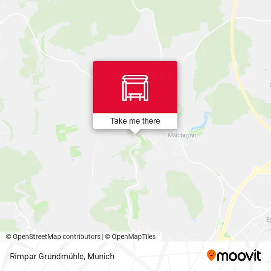 Карта Rimpar Grundmühle