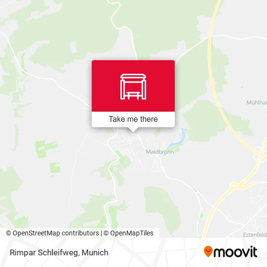 Карта Rimpar Schleifweg