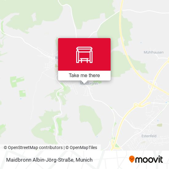 Maidbronn Albin-Jörg-Straße map
