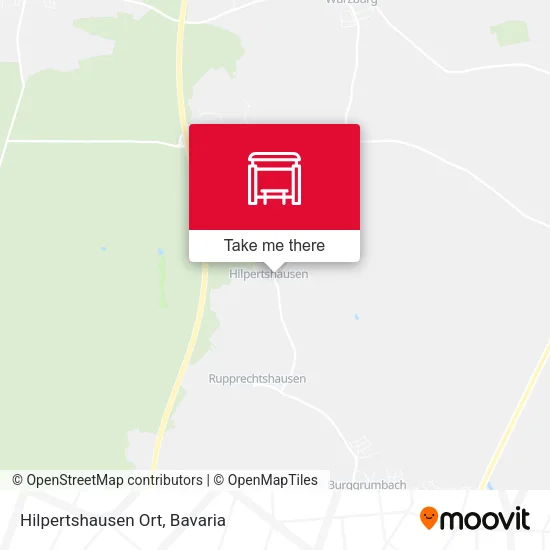 Карта Hilpertshausen Ort