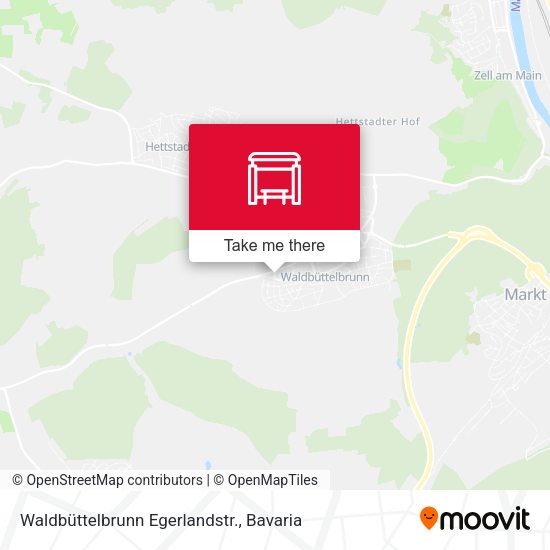 Waldbüttelbrunn Egerlandstr. map