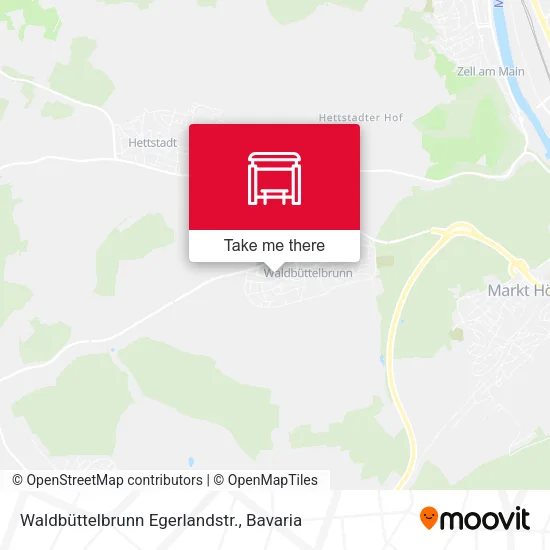 Карта Waldbüttelbrunn Egerlandstr.