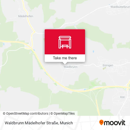 Карта Waldbrunn Mädelhofer Straße