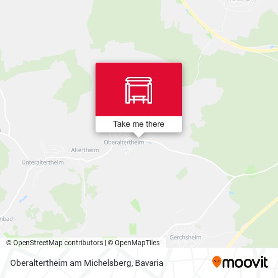 Oberaltertheim am Michelsberg map