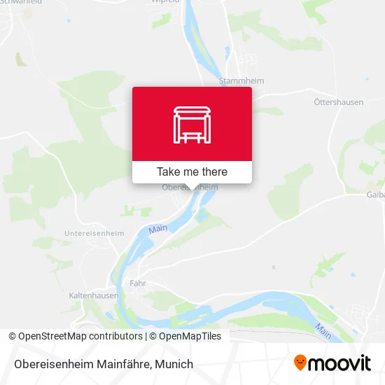 Карта Obereisenheim Mainfähre