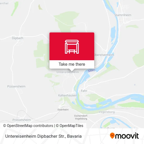 Карта Untereisenheim Dipbacher Str.