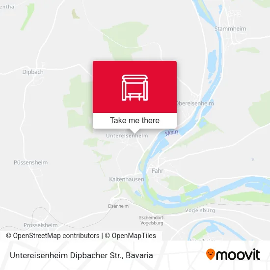 Карта Untereisenheim Dipbacher Str.