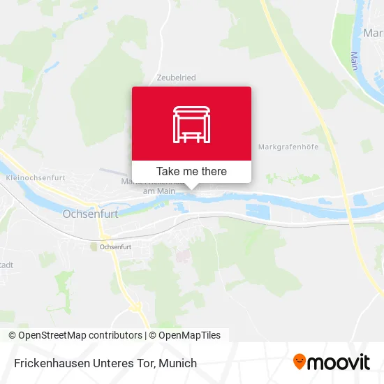 Карта Frickenhausen Unteres Tor