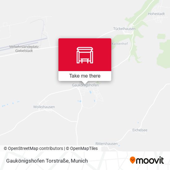Gaukönigshofen Torstraße map