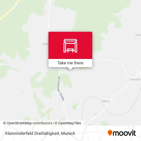 Карта Kleinrinderfeld Dreifaltigkeit