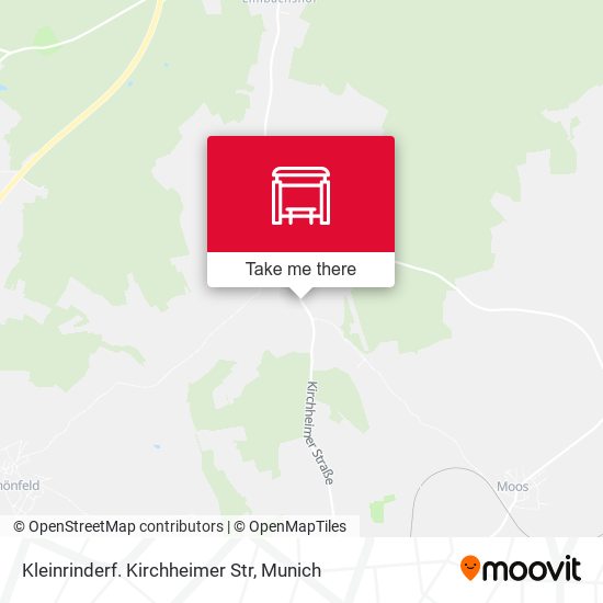 Kleinrinderf. Kirchheimer Str map