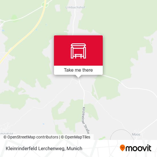 Kleinrinderfeld Lerchenweg map