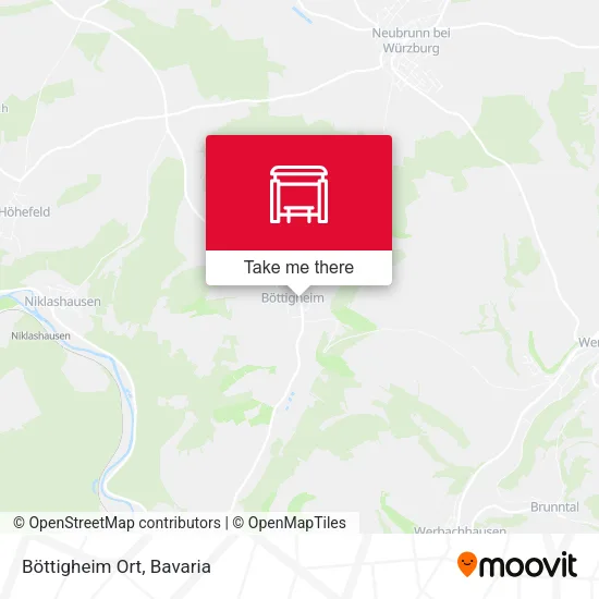 Карта Böttigheim Ort