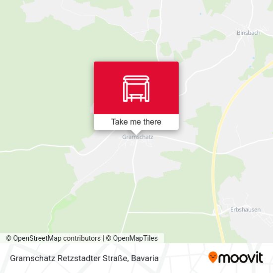 Карта Gramschatz Retzstadter Straße