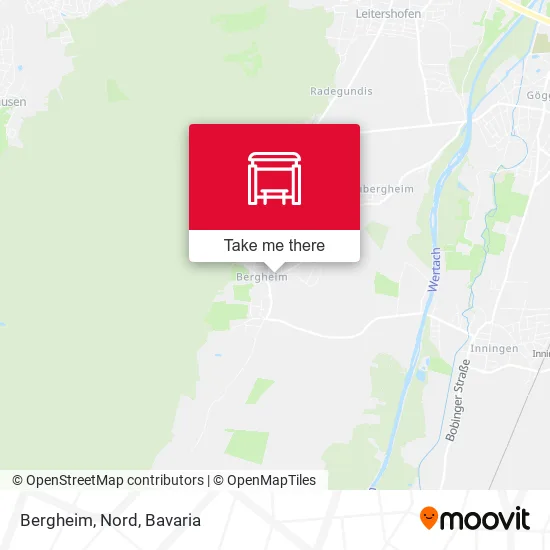 Карта Bergheim, Nord