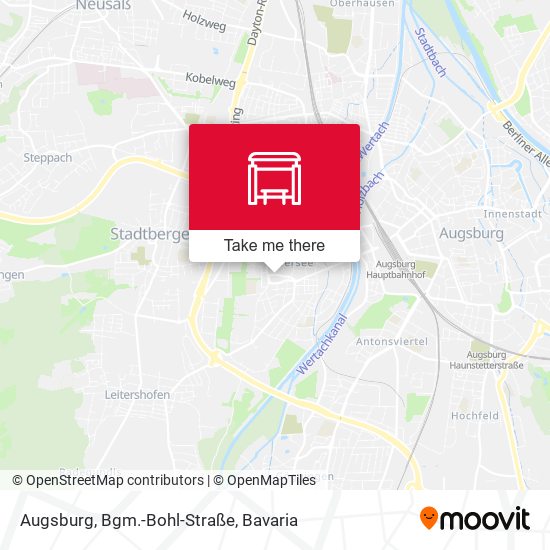 Augsburg, Bgm.-Bohl-Straße map