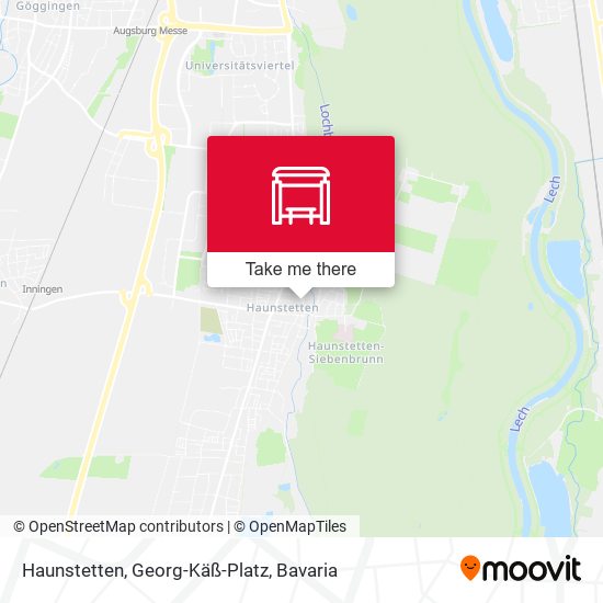 Haunstetten, Georg-Käß-Platz map