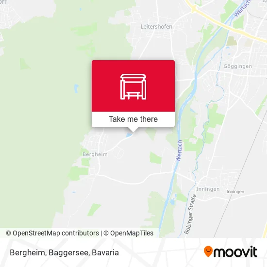 Карта Bergheim, Baggersee