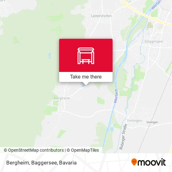 Карта Bergheim, Baggersee