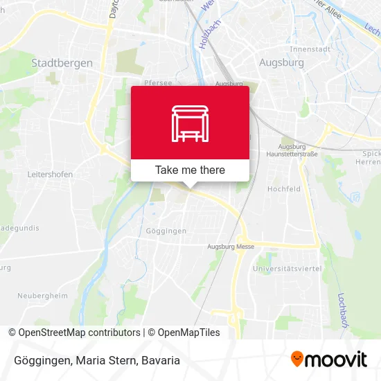 Карта Göggingen, Maria Stern