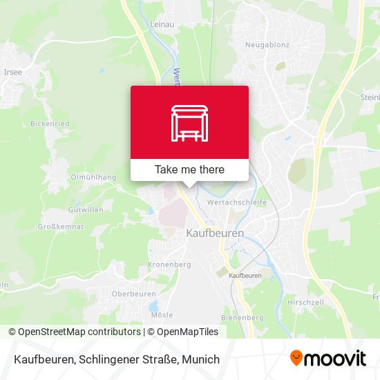 Kaufbeuren, Schlingener Straße map